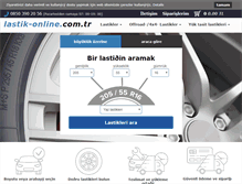 Tablet Screenshot of lastik-online.com